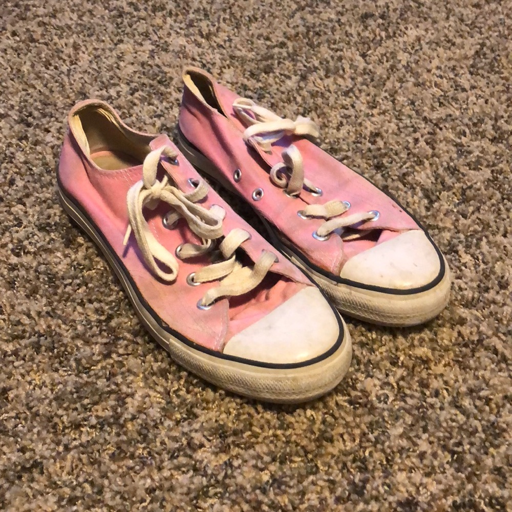 Pink shoes